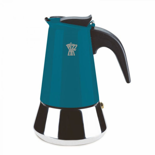 Pezzetti 2-Cup - SteelExpress - Moka Pot - Teal